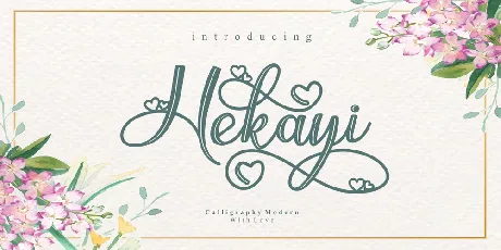 Hekayi font