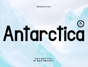 Antarctica Demo font