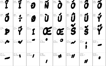 Komikandy font