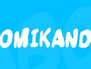 Komikandy font