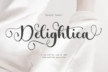 Delightica font