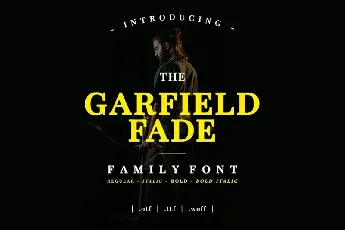 Garfield Fade font