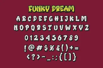 Funky Dream font