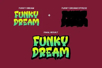 Funky Dream font