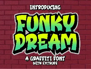 Funky Dream font