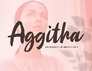 Aggitha font