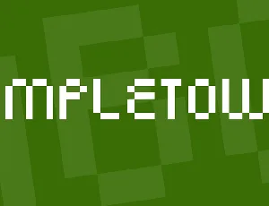 Simpletown font