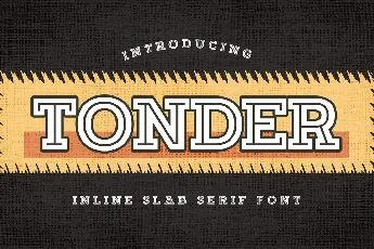 Tonder font