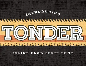 Tonder font