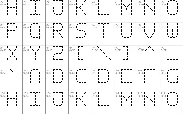 Dash Pixel-7 font