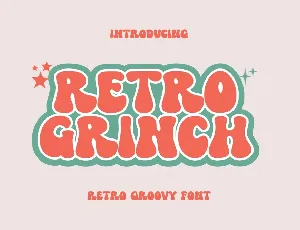 Retro Grinch font