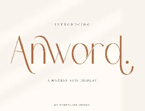 Anword font