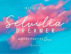 Selvillia Dreamer Duo font