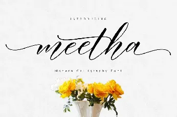 Meetha Script font