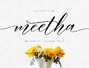 Meetha Script font