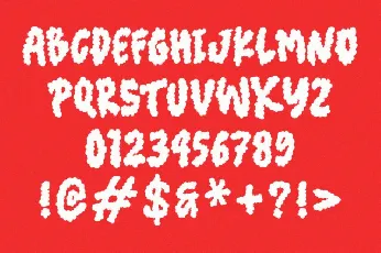 Teenage Kloudy font