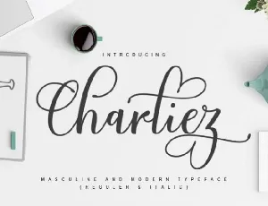 Charliez Calligraphy font