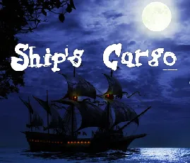 Ships Cargo font