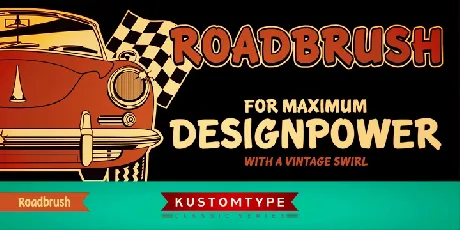 KTF Roadbrush font