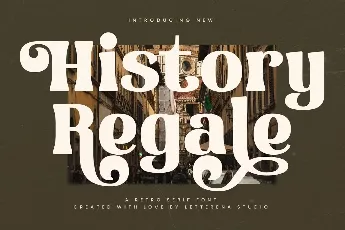 History Regale DEMO VERSION font