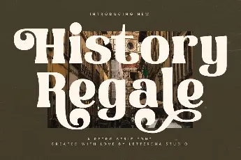 History Regale DEMO VERSION font