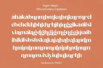 Sugar Magic - Personal Use Only font