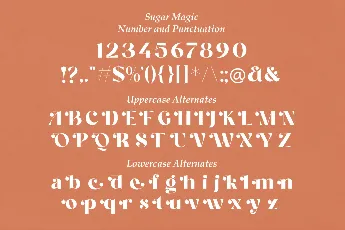 Sugar Magic - Personal Use Only font