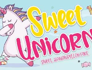 Sweet Unicorn font