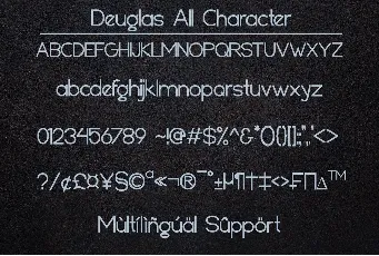 Deuglas font