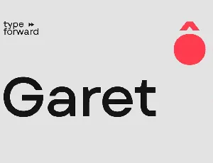 Garet font