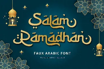 Salam Ramadhan font