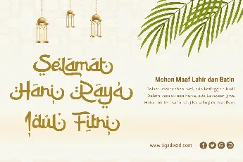 Salam Ramadhan font