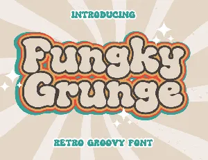 FUNGKY GRUNGE font