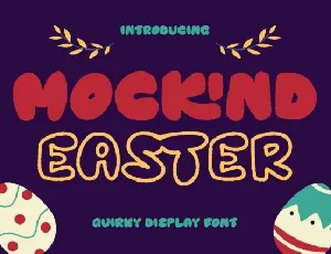 Mockind Easter font