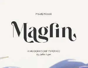Maglin font