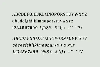 Silvex Editorial Family font