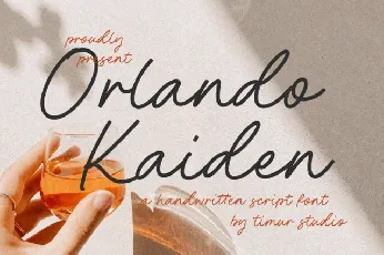 Orlando Kaiden font