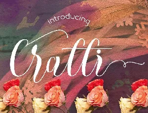 Cratti Script font