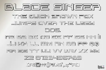 Blade Singer Free font