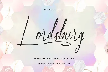 Lordsburg Demo font