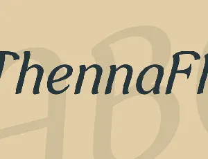 ThennaFR font