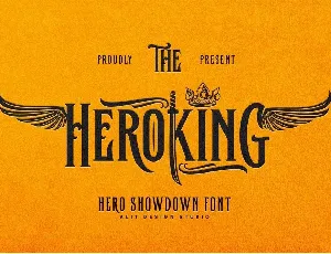 HeroKing font