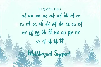 Mistletoes font