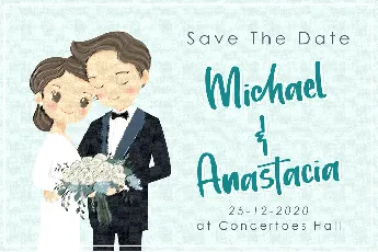 Mistletoes font