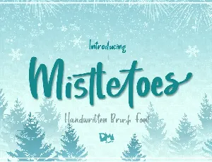 Mistletoes font