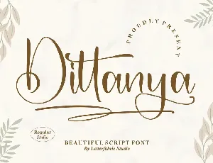 Dittanya font