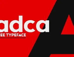 Adca font