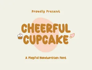 Cheerful Cupcake font
