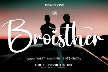 Broisther Script font