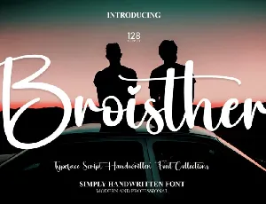 Broisther Script font